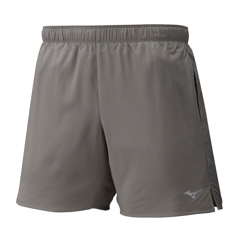 Mizuno Men's Core 5.5 Running Shorts Grey (J2GB015503-USR)